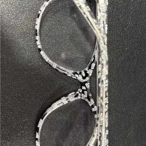 Elegant Silver Women's Glasses- BeBe